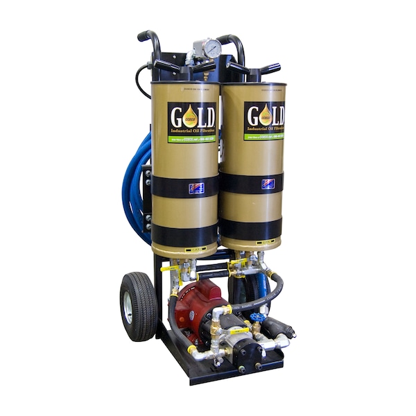 Y2K Filtration Hydraulic Oil Filter Cart, Portable, 5 GPM, FC200 Zoro